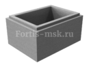 Блок столба Евро рустовый 300x400x200мм